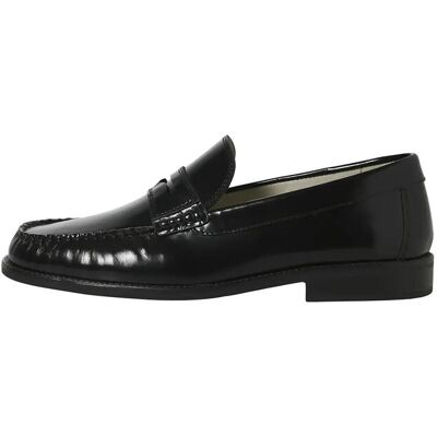 Jack & Jones Jfwpennybar Leather Loafer Sn 45 BLACK 45 Jack & Jones Jfwpennybar Leather Loafer Sn 45 BLACK 45