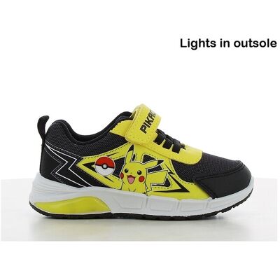 Leomil Pokemon Sneakers 25 BLACK/YELLOW 25 Leomil Pokemon Sneakers 25 BLACK/YELLOW 25