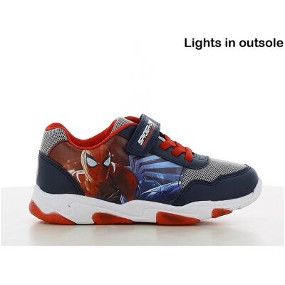 Leomil Spiderman Sneakers 28 NAVY/RED 28 Leomil Spiderman Sneakers 28 NAVY/RED 28