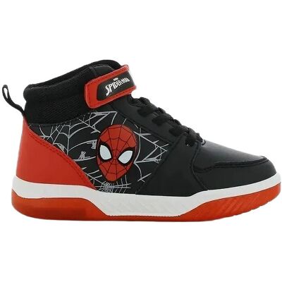 Leomil Spiderman High Sneaker 30 BLACK/RED 30 Leomil Spiderman High Sneaker 30 BLACK/RED 30