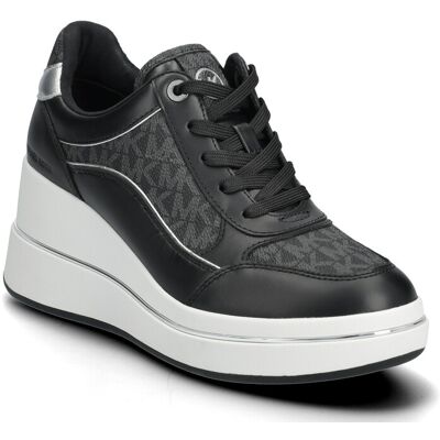 Michael Kors Emmy Wedge Trainer 39 BLACK 39 Michael Kors Emmy Wedge Trainer 39 BLACK 39