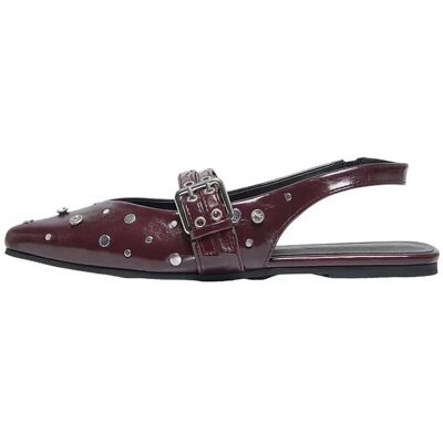 ONLY Onlaura-5 Pu Slingback Buckle Ballarina 41 BURGUNDY 41 ONLY Onlaura-5 Pu Slingback Buckle Ballarina 41 BURGUNDY 41