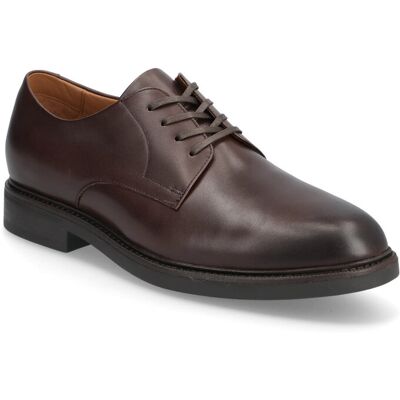 Polo Ralph Lauren Leather-Asher Derby-Ds-Dby 45 DARK BROWN 45 Polo Ralph Lauren Leather-Asher Derby-Ds-Dby 45 DARK BROWN 45