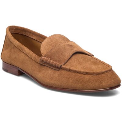 Polo Ralph Lauren Embossed-Pony Suede Penny Loafer 42.5 PALE RUSSET 42.5 Polo Ralph Lauren Embossed-Pony Suede Penny Loafer 42.5 PALE RUSSET 42.5