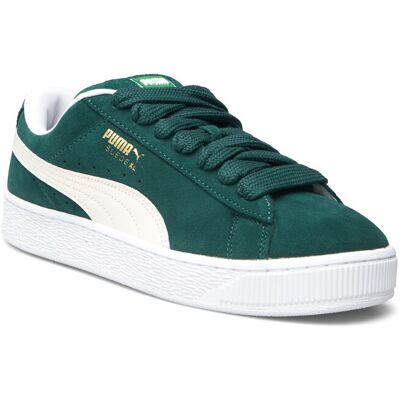 PUMA Suede Xl 45 DARK MYRTLE-WARM WHITE 45 PUMA Suede Xl 45 DARK MYRTLE-WARM WHITE 45