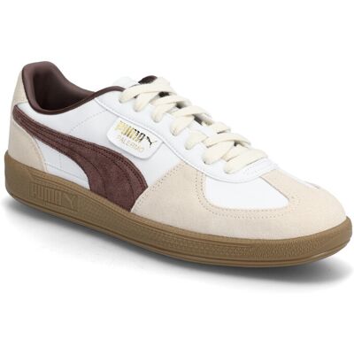 Palermo Lth 45 PUMA WHITE-CHOCOLATE BROWN-GUM 45 Palermo Lth 45 PUMA WHITE-CHOCOLATE BROWN-GUM 45
