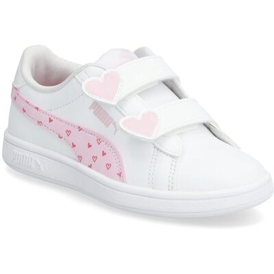 Puma Smash 3.0 Hearty V Ps 31 PUMA WHITE-PEARL PINK 31 Puma Smash 3.0 Hearty V Ps 31 PUMA WHITE-PEARL PINK 31