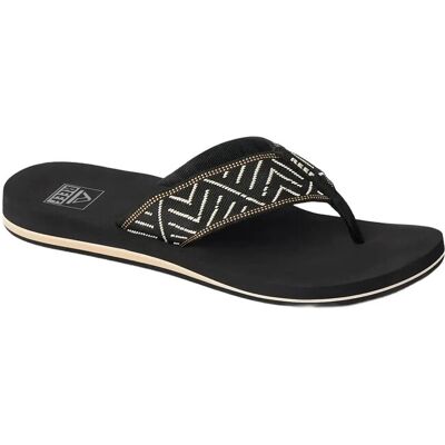 Reef Spring Woven 38.5 BLACK/CREAM 38.5 Reef Spring Woven 38.5 BLACK/CREAM 38.5
