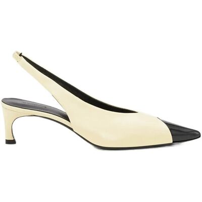 ROTATE Slingback Pump Leather 41 ITALIAN STRAW 41 ROTATE Slingback Pump Leather 41 ITALIAN STRAW 41