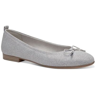 Tamaris Woms Ballerina 39 SILVER GLAM 39 Tamaris Woms Ballerina 39 SILVER GLAM 39