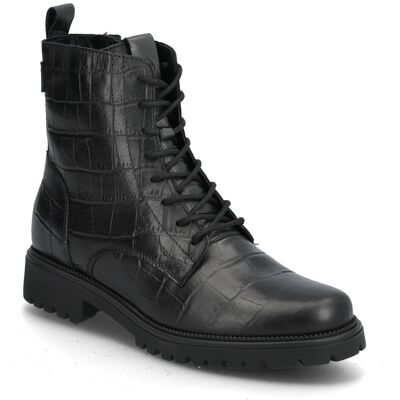 Tamaris Women Boots 36 BLACK CROCO 36 Tamaris Women Boots 36 BLACK CROCO 36