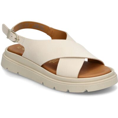 Tamaris Women Sandals 39 IVORY NUBUC 39 Tamaris Women Sandals 39 IVORY NUBUC 39