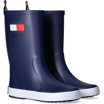 Tommy Hilfiger Flag Rain Boot Black 27/17CM BLUE 27/17CM Tommy Hilfiger Flag Rain Boot Black 27/17CM BLUE 27/17CM