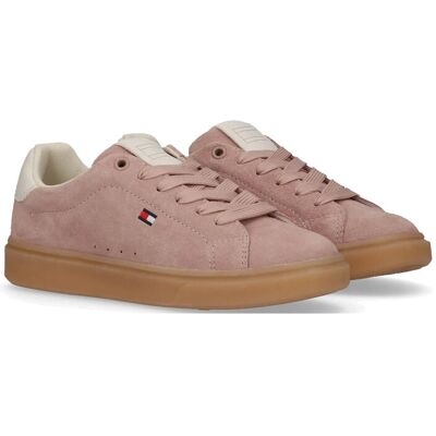 Tommy Hilfiger Low Cut Lace-Up Sneaker 35 NUDE/OFF WHITE 35 Tommy Hilfiger Low Cut Lace-Up Sneaker 35 NUDE/OFF WHITE 35