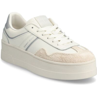 Tommy Hilfiger The Greenwich Flatform 41 IVORY/SILVER 41 Tommy Hilfiger The Greenwich Flatform 41 IVORY/SILVER 41