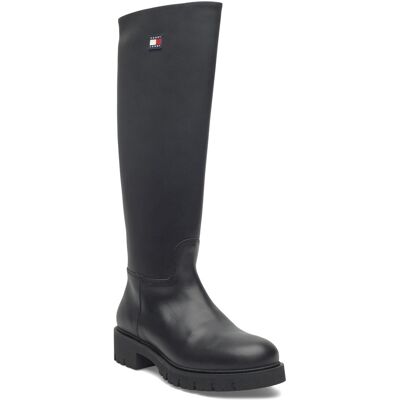 Tommy Hilfiger Tjw Stretchy Long Shaft Boot 39 BLACK 39 Tommy Hilfiger Tjw Stretchy Long Shaft Boot 39 BLACK 39