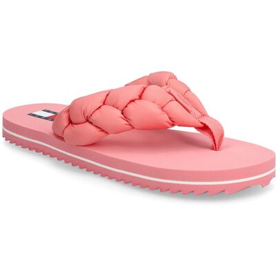 Tommy Hilfiger Braided Thong Beach Sandal 36 ENCHANTED PINK 36 Tommy Hilfiger Braided Thong Beach Sandal 36 ENCHANTED PINK 36