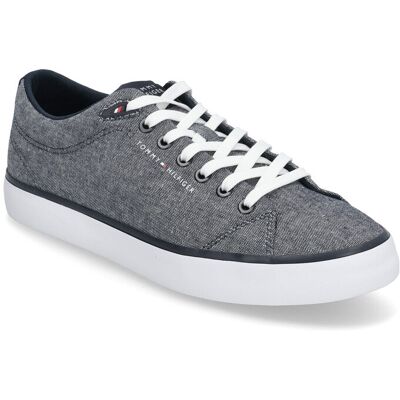 Tommy Hilfiger Th Hi Vulc Low Core Chambray 40 DESERT SKY 40 Tommy Hilfiger Th Hi Vulc Low Core Chambray 40 DESERT SKY 40