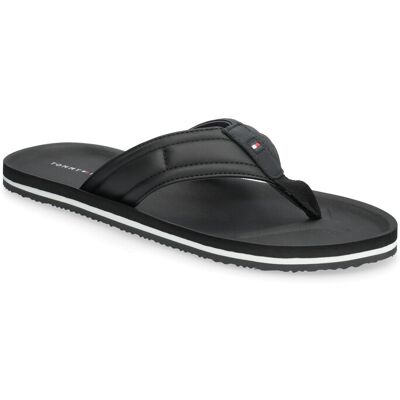 Tommy Hilfiger Hilfiger Padded Beach Sandal 44 BLACK 44 Tommy Hilfiger Hilfiger Padded Beach Sandal 44 BLACK 44