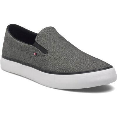Tommy Hilfiger Harlem Core Ii Slip On Chambray 42 BLACK 42 Tommy Hilfiger Harlem Core Ii Slip On Chambray 42 BLACK 42