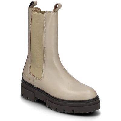 Tommy Hilfiger Monochromatic Chelsea Boot 38 BEIGE 38 Tommy Hilfiger Monochromatic Chelsea Boot 38 BEIGE 38