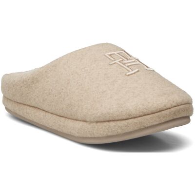 Tommy Hilfiger Th Embroidered Basics Slipper 42 x 41 BEIGE HEATHER 42 x 41 Tommy Hilfiger Th Embroidered Basics Slipper 42 x 41 BEIGE HEATHER 42 x 41