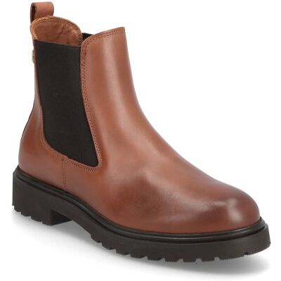 Tommy Hilfiger Th Leather Cleated Chelsea 36 CINNAMON BARK 36 Tommy Hilfiger Th Leather Cleated Chelsea 36 CINNAMON BARK 36