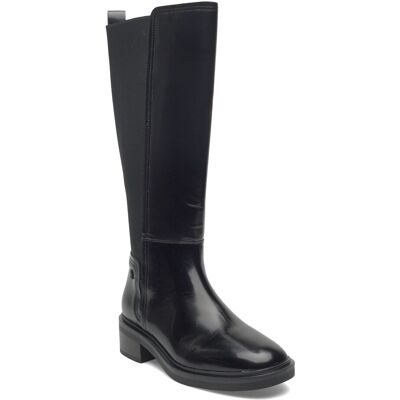 Tommy Hilfiger Th Minimal Abrasivato Long Boot 38 BLACK 38 Tommy Hilfiger Th Minimal Abrasivato Long Boot 38 BLACK 38