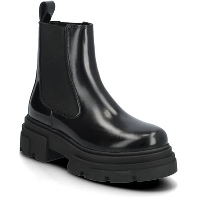 Tommy Hilfiger Th Shiny Leather Chelsea 41 BLACK 41 Tommy Hilfiger Th Shiny Leather Chelsea 41 BLACK 41