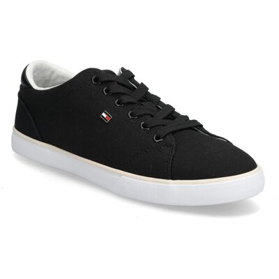 Tommy Hilfiger Th Low Profile Vulc Canvas 36 BLACK 36 Tommy Hilfiger Th Low Profile Vulc Canvas 36 BLACK 36