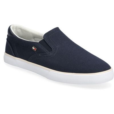 Tommy Hilfiger Th Low Profile Slip On 36 SPACE BLUE 36 Tommy Hilfiger Th Low Profile Slip On 36 SPACE BLUE 36