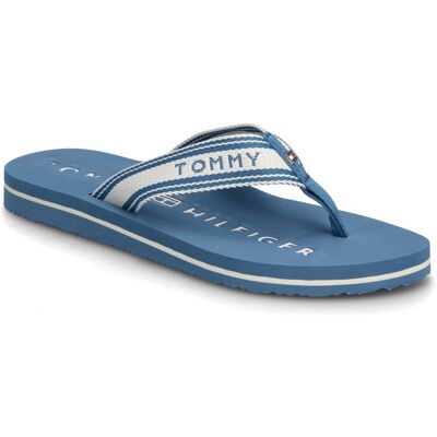 Tommy Hilfiger Th Webbing Summer Sandal 36 COBALT STEEL 36 Tommy Hilfiger Th Webbing Summer Sandal 36 COBALT STEEL 36