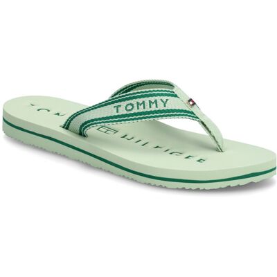 Tommy Hilfiger Th Webbing Summer Sandal 38 GENTLE JADE 38 Tommy Hilfiger Th Webbing Summer Sandal 38 GENTLE JADE 38