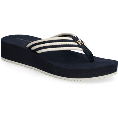 Tommy Hilfiger Th Stripe Summer Sandal 42 SPACE BLUE 42 Tommy Hilfiger Th Stripe Summer Sandal 42 SPACE BLUE 42