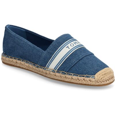 Tommy Hilfiger Hilfiger Webbing Espadrille 38 DENIM 38 Tommy Hilfiger Hilfiger Webbing Espadrille 38 DENIM 38