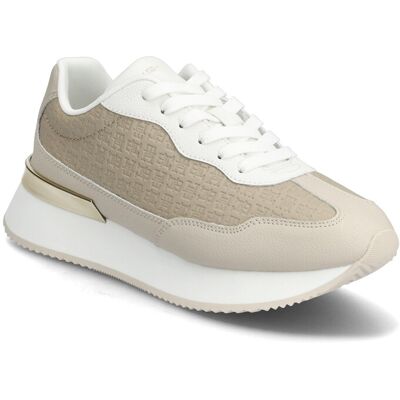 Tommy Hilfiger Th Chic Monogram Runner 37 CLASSIC BEIGE SANDALWOOD 37 Tommy Hilfiger Th Chic Monogram Runner 37 CLASSIC BEIGE SANDALWOOD 37