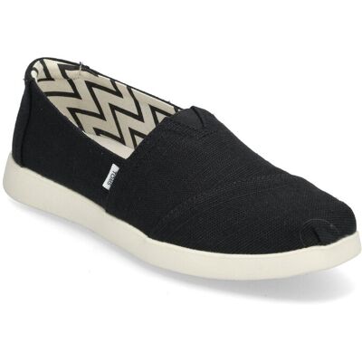 TOMS Alpargata Plus 37.5 BLK_WHT 37.5 TOMS Alpargata Plus 37.5 BLK_WHT 37.5