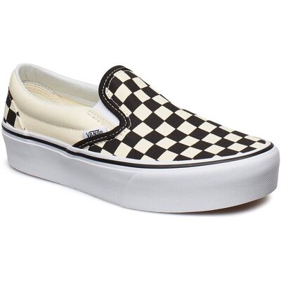 VANS Ua Classic Slip-On Platform 42.5 CHECKERBOARD BLACK/WHITE 42.5 VANS Ua Classic Slip-On Platform 42.5 CHECKERBOARD BLACK/WHITE 42.5