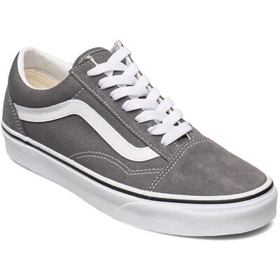 VANS Ua Old Skool 40 PEWTER/TRUE WHITE 40 VANS Ua Old Skool 40 PEWTER/TRUE WHITE 40