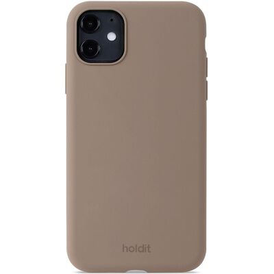 Holdit iPhone 11/XR Silikonfodral - Mocha Brown - Slim Passform Holdit iPhone 11/XR Silikonfodral - Mocha Brown - Slim Passform