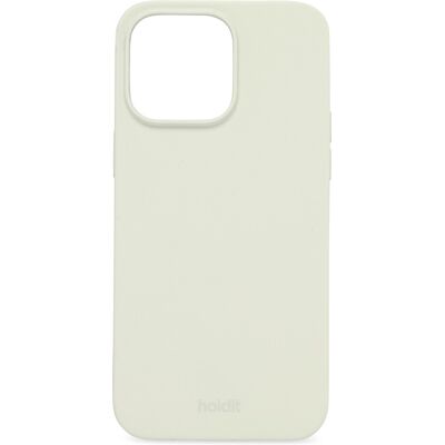 Holdit silikonfodral till iPhone 15 Pro Max - White Moss - Mobilskal Holdit silikonfodral till iPhone 15 Pro Max - White Moss - Mobilskal