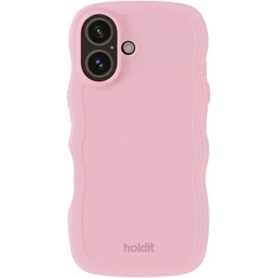 Holdit Rosa Vågad iPhone 16 Skal - Mobilskal Holdit Rosa Vågad iPhone 16 Skal - Mobilskal
