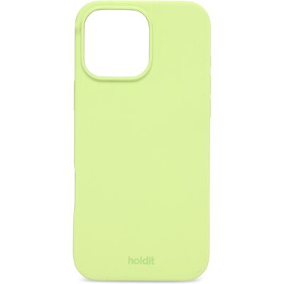 Holdit Matcha Green Silikonfodral för iPhone 16 Pro Max - Fodral Holdit Matcha Green Silikonfodral för iPhone 16 Pro Max - Fodral