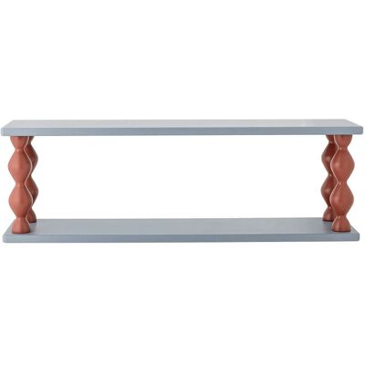 Bloomingville Bibiola Shelf 80 CM BLUE 80 CM Bloomingville Bibiola Shelf 80 CM BLUE 80 CM