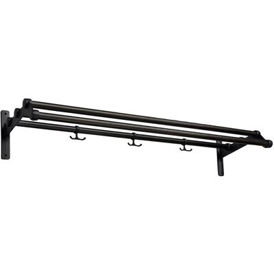 Essem Design Nostalgi 291 Hattehylde ONE SIZE BLACK STAINED OAK,BLACK TEXTURED ONE SIZE Essem Design Nostalgi 291 Hattehylde ONE SIZE BLACK STAINED OAK,BLACK TEXTURED ONE SIZE