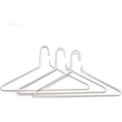 Essem Design 3-Pack Bøjle Triangel ONE SIZE WHITE TEXTURED ONE SIZE Essem Design 3-Pack Bøjle Triangel ONE SIZE WHITE TEXTURED ONE SIZE