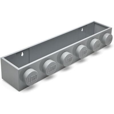Lego Book Rack 48X 8X 11CM M. STONE GREY 48X 8X 11CM Lego Book Rack 48X 8X 11CM M. STONE GREY 48X 8X 11CM