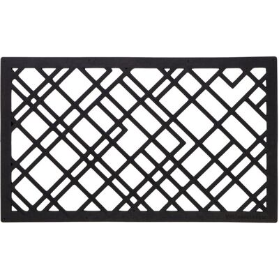 tica copenhagen Doormat Rubber, 75X45 Cm 75X45X1CM LINES DESIGN 75X45X1CM tica copenhagen Doormat Rubber, 75X45 Cm 75X45X1CM LINES DESIGN 75X45X1CM