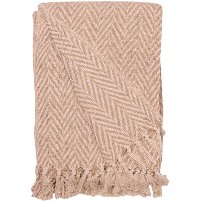 Au Maison Throw 130X180CM BEIGE/NATURAL 130X180CM Au Maison Throw 130X180CM BEIGE/NATURAL 130X180CM