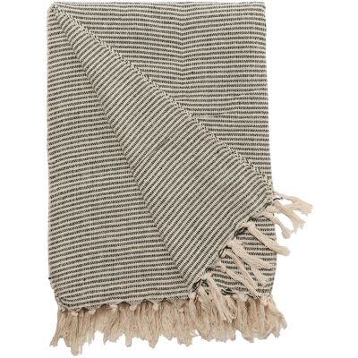 Au Maison Throw 130X180CM NATURE/DARK GREEN 130X180CM Au Maison Throw 130X180CM NATURE/DARK GREEN 130X180CM